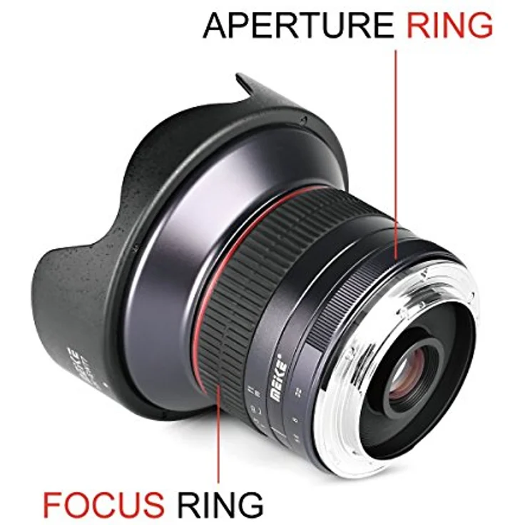 Meike Optics MK 12mm f2.8 Ultra-Weitwinkel Objektiv für Canon EF-M – Bild 5