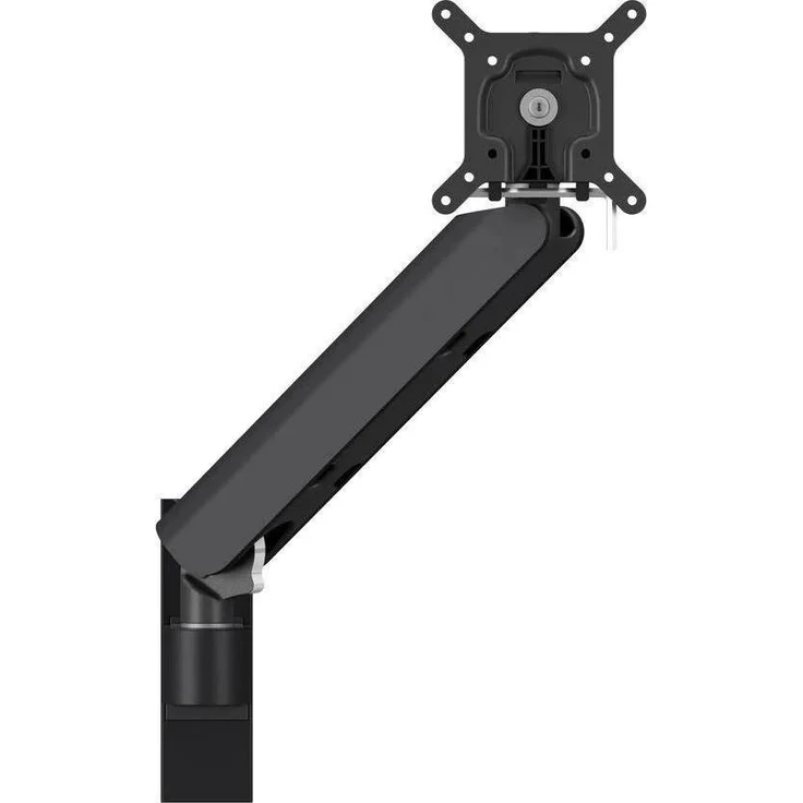 Vogels Pro Motion 4126, Höhenverstellbare Wand-Monitorhalterung für 43 Zoll Monitore bis 10 kg, Schwarz