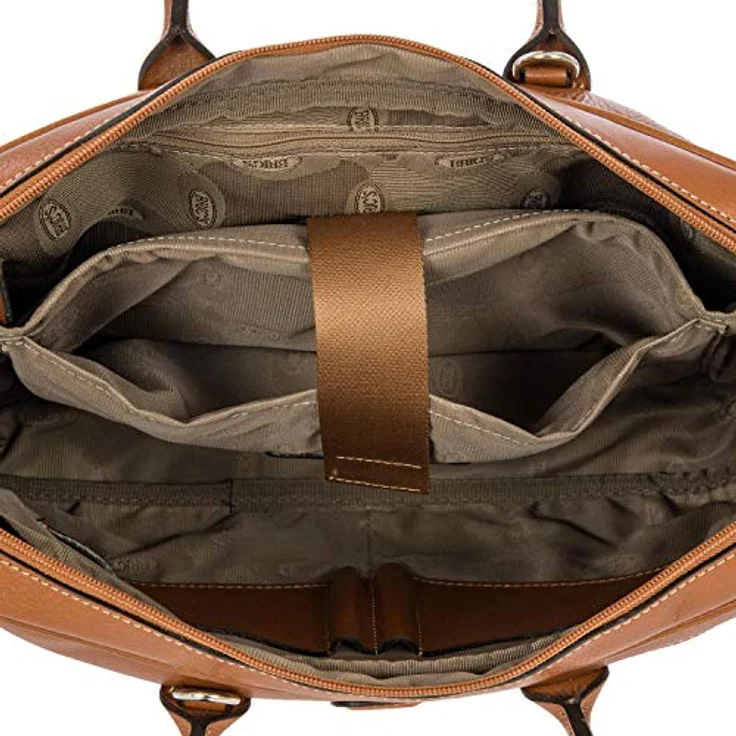 Brics Life Pelle - Aktentasche Leder, Notebooktasche, Braun – Bild 5