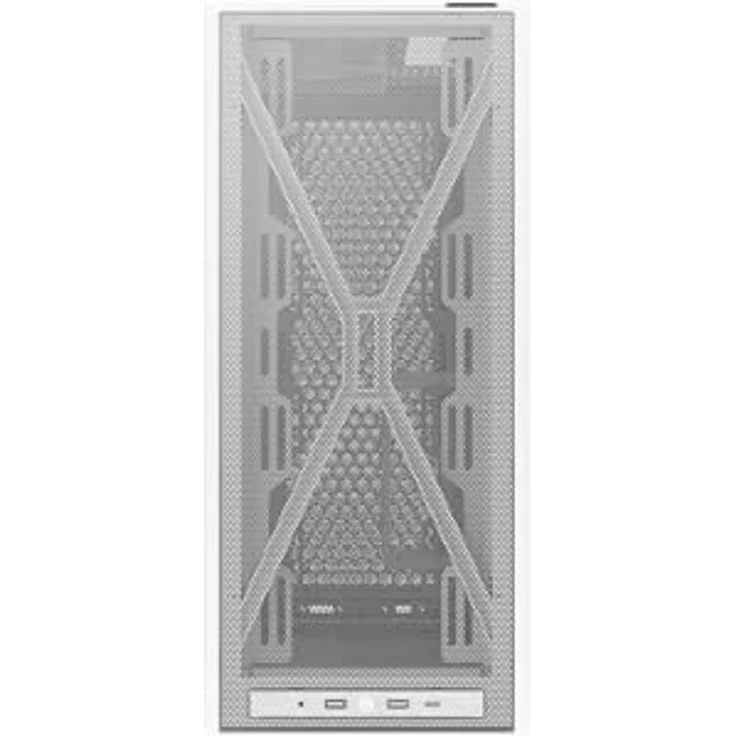 MONTECH PC-Gehäuse Montech TEN White, Tower-Gehäuse mit modularer Bauweise und exzellentem Airflow, Micro-ATX und Mini-ITX Unterstützung – Bild 36