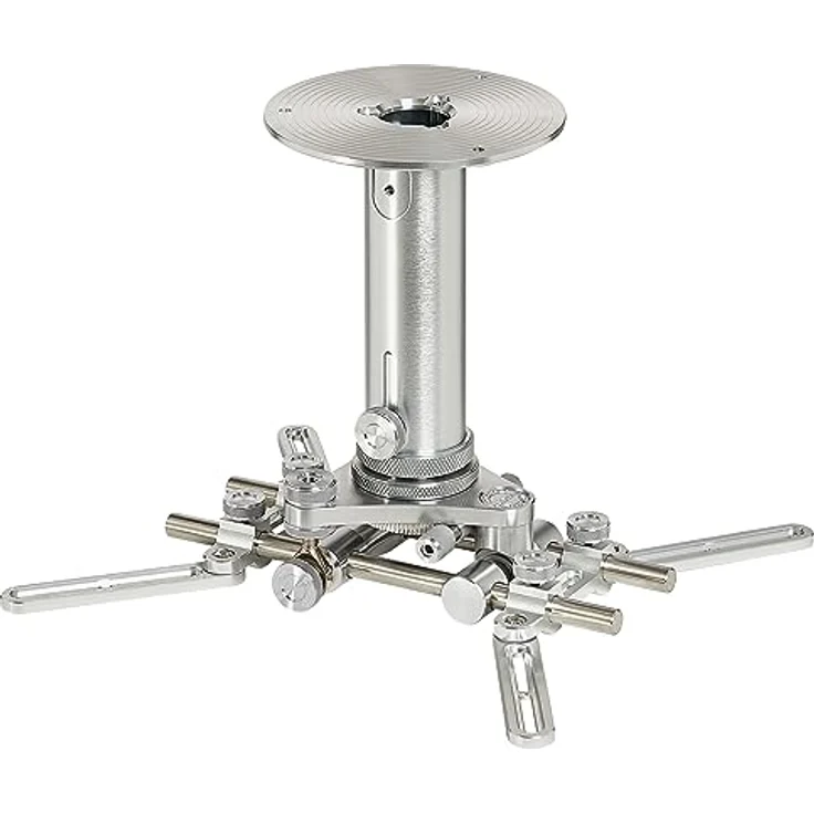 Celexon Beamer-Deckenhalterung MultiCel LuxusLine OMG-1000 S (Decke), Beamer Halterung, Silber – Bild 2