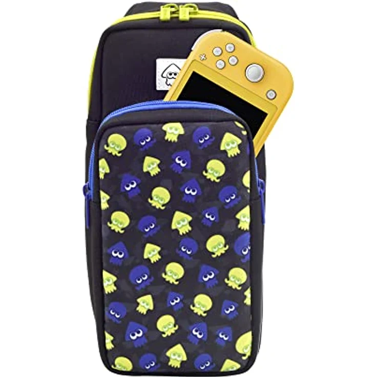 HORI Adventure Pack (Splatoon 3) - Umhängetasche für Nintendo Switch - Offiziell Lizenziert – Bild 5