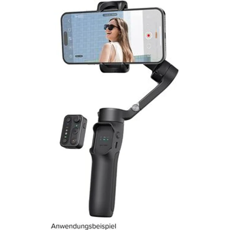 Hohem iSteady X3 SE, Stativ für Smartphone mit stabiler Bildhaltung, schwarz