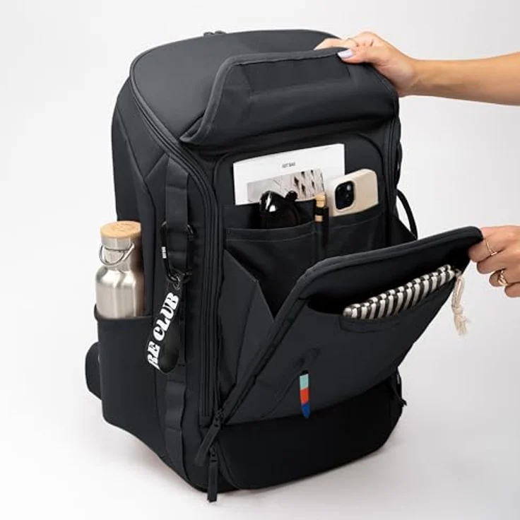 GOT BAG Pro Pack Reiserucksack, 53 cm mit Laptopfach, schwarz, 100% Polyester – Bild 3