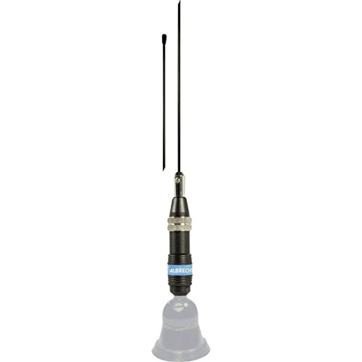 CB Albrecht Racer 90 Antenne, 115cm inkl. Kabel, Schwarz – Bild 2