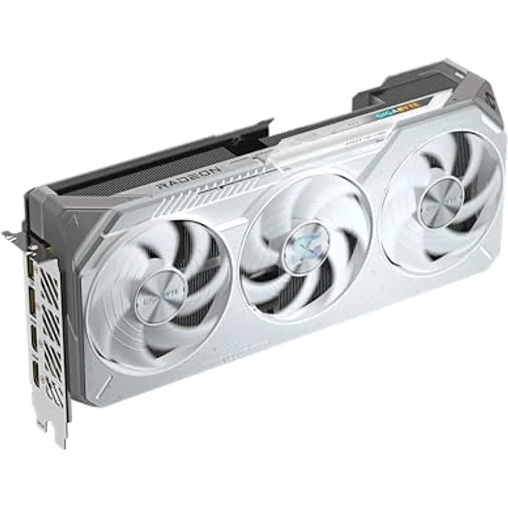 Gigabyte RX 9070 XT GAMING OC ICE 16G, Grafikkarte mit 16 GB GDDR6-Speicher, PCIe 5.0, aktive Kühlung mit drei Lüftern, maximale Auflösung 7680 x 4320 Pixel – Bild 9