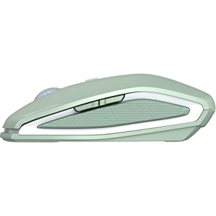 CHERRY GENTIX BT, kabellose Bluetooth Maus, Multi-Device Funktion für bis zu 3 Endgeräte, umschaltbare Auflösung (1000/2000 DPI), 7 Tasten und Scrollrad, batteriebetrieben, Agave Green – Bild 4