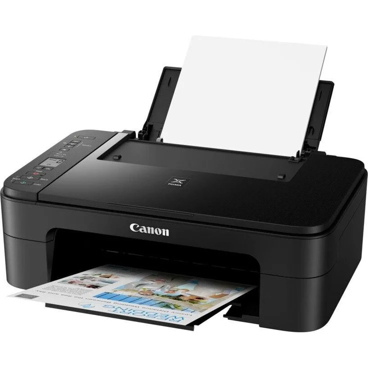 Canon PIXMA TS3355 Tintenstrahldrucker Farbdruck Drucker Print Büro A4 Schwarz – Bild 1