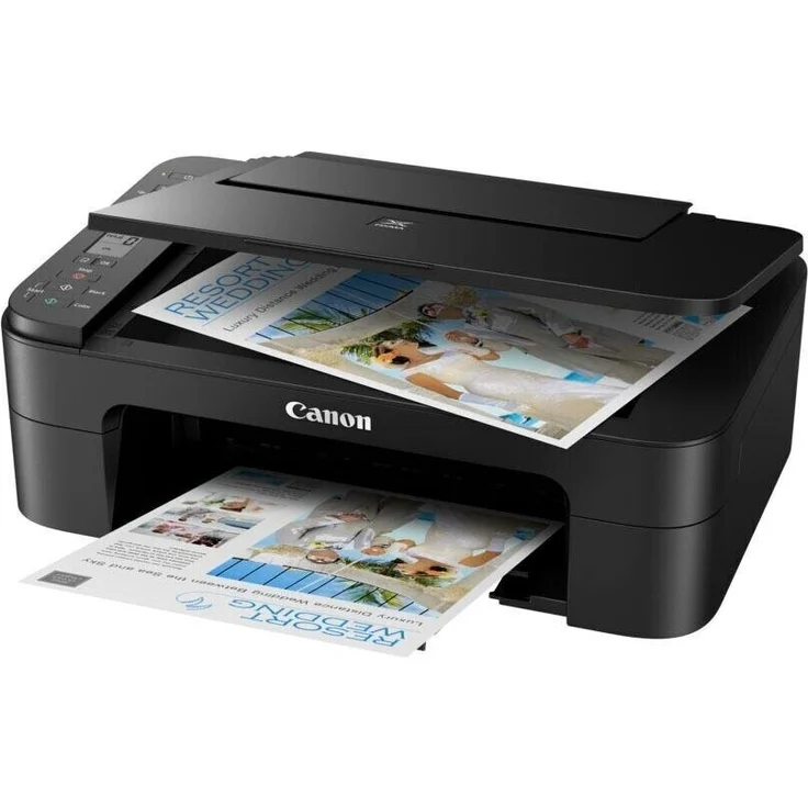 Canon PIXMA TS3355 Tintenstrahldrucker Farbdruck Drucker Print Büro A4 Schwarz – Bild 4
