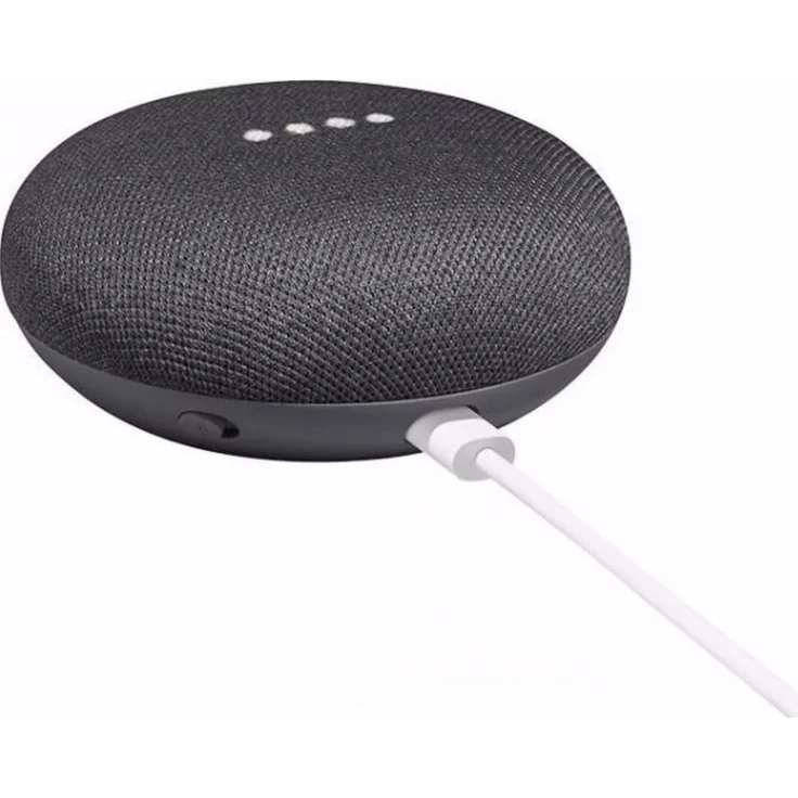 Google Nest Mini (2. Generation) Sprachassistent Carbon/Anthracite – Bild 6