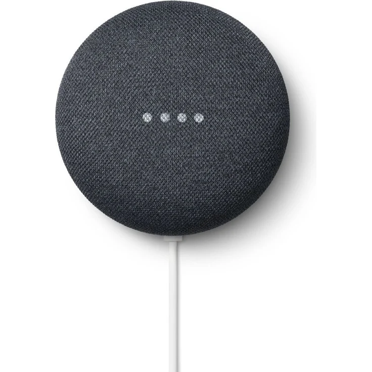 Google Nest Mini (2. Generation) Sprachassistent Carbon/Anthracite – Bild 2