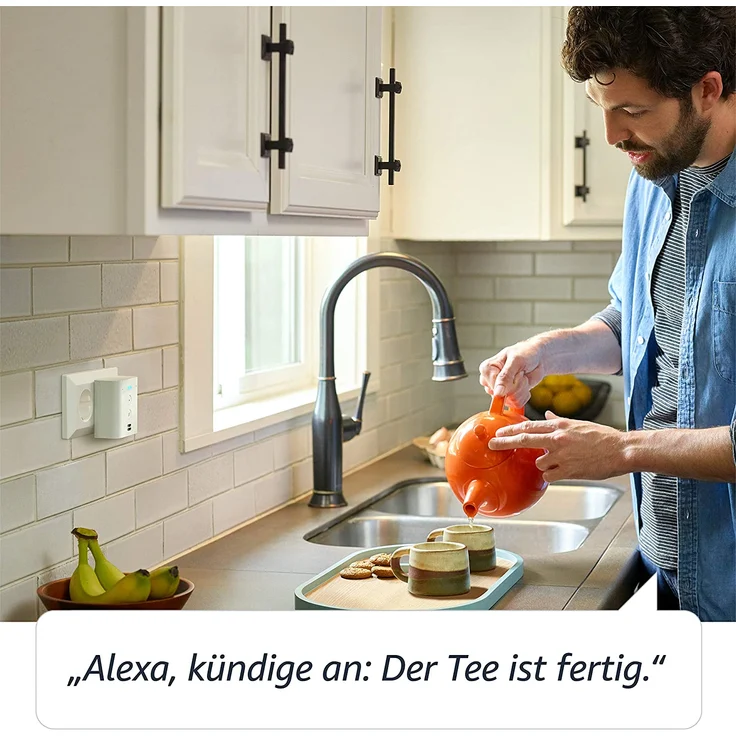 Amazon Echo Flex (1. Generation, 2019) – Steuern Sie Smart Home-Geräte mit Alexa, Smart Assistant, weiß – Bild 9