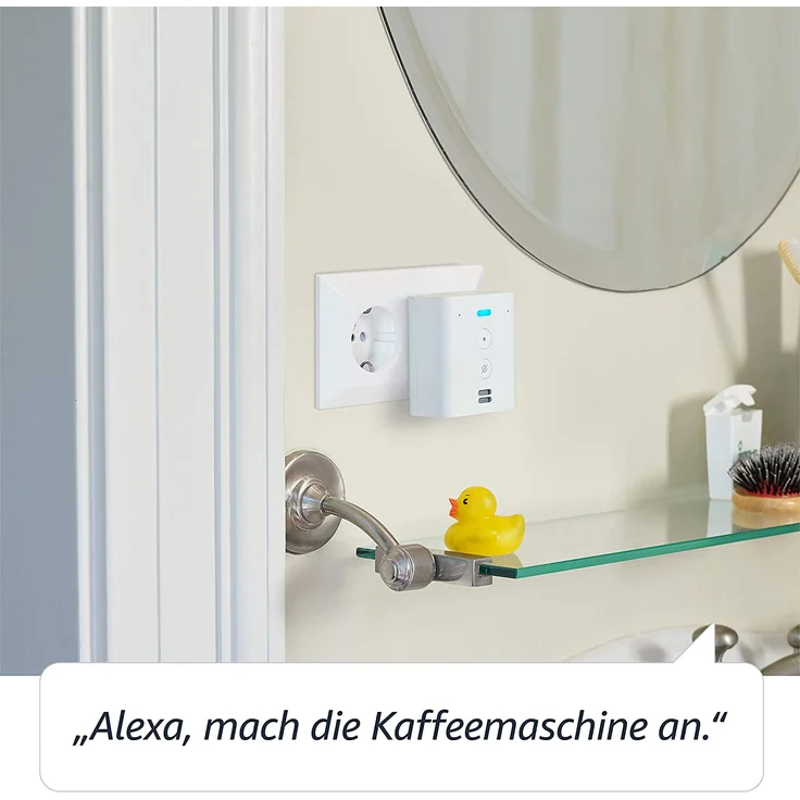 Amazon Echo Flex (1. Generation, 2019) – Steuern Sie Smart Home-Geräte mit Alexa, Smart Assistant, weiß – Bild 8