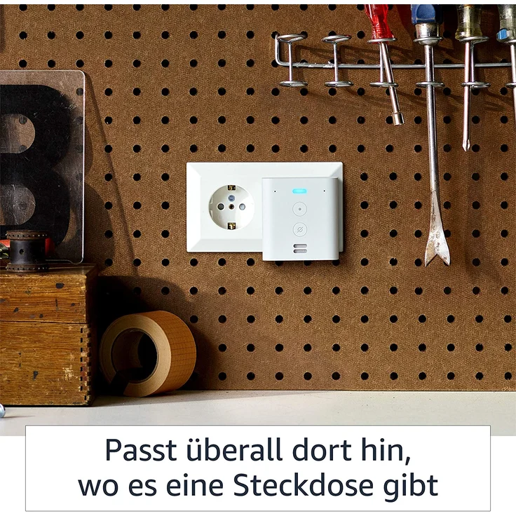 Amazon Echo Flex (1. Generation, 2019) – Steuern Sie Smart Home-Geräte mit Alexa, Smart Assistant, weiß – Bild 6