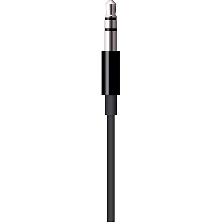 Apple Lightning auf 3,5 mm Audiokabel, 1,2 m, schwarz – Bild 2