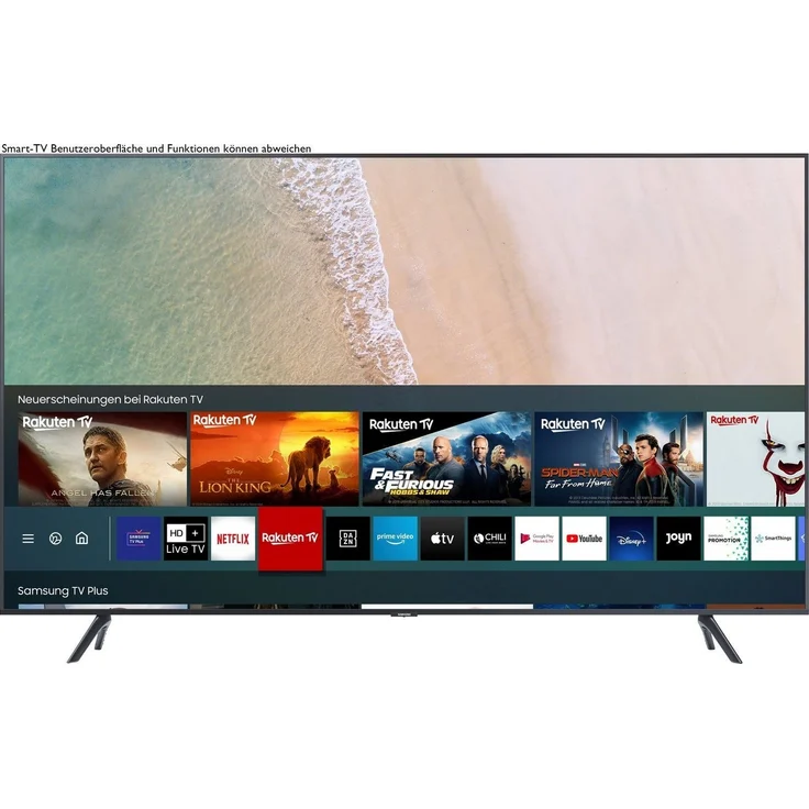 Samsung GU43TU7199U 108 cm (43 Zoll) LED Smart TV (Ultra HD, HDR) HD-Triple-Tuner (Sat, Antenne, Kabel) Modelljahr 2020 Energieklasse G (DE-Modell) – Bild 10