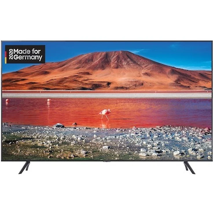 Samsung GU43TU7199U 108 cm (43 Zoll) LED Smart TV (Ultra HD, HDR) HD-Triple-Tuner (Sat, Antenne, Kabel) Modelljahr 2020 Energieklasse G (DE-Modell) – Bild 1