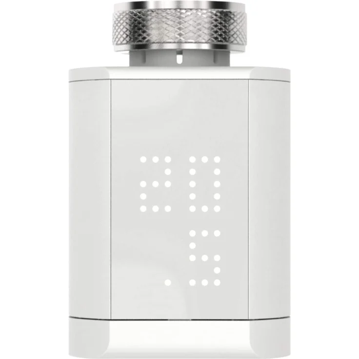 Somfy 1870508 - Heizkörper-Thermostat io, zur automatischen Regelung der Temperatur von Warmwasserheizkörpern mit der Smart Home-Steuerung TaHoma, weiß – Bild 1