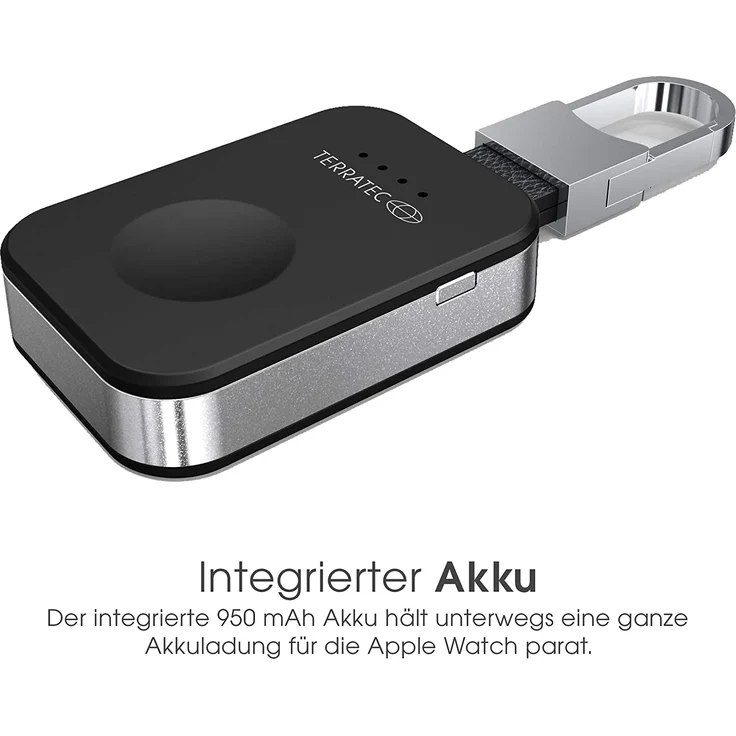 Terratec Charge AIR Key Induktives Ladepad/Powerbank 950 mAh 2 Watt für Apple Watch – Bild 2