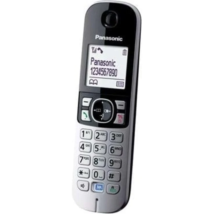 Panasonic KX-TG6811GB DECT-Schnurlostelefon, GAP Telefon, Festnetz, schwarz – Bild 4