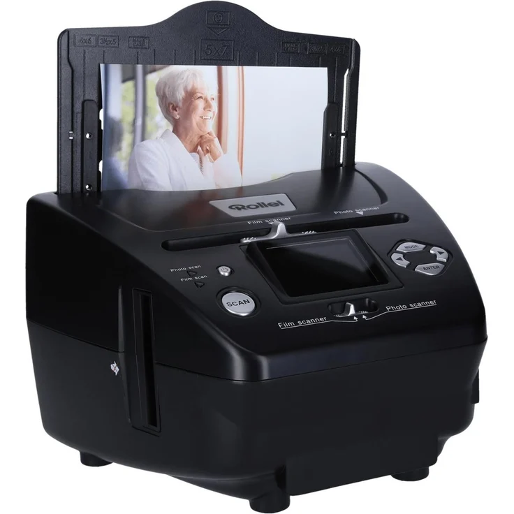 Rollei PDF-S 240 SE - Multiscanner für Fotos, Dias und Negative, sekundenschneller Scanvorgang, inkl. Bildbearbeitungssoftware - Schwarz (20681) – Bild 9
