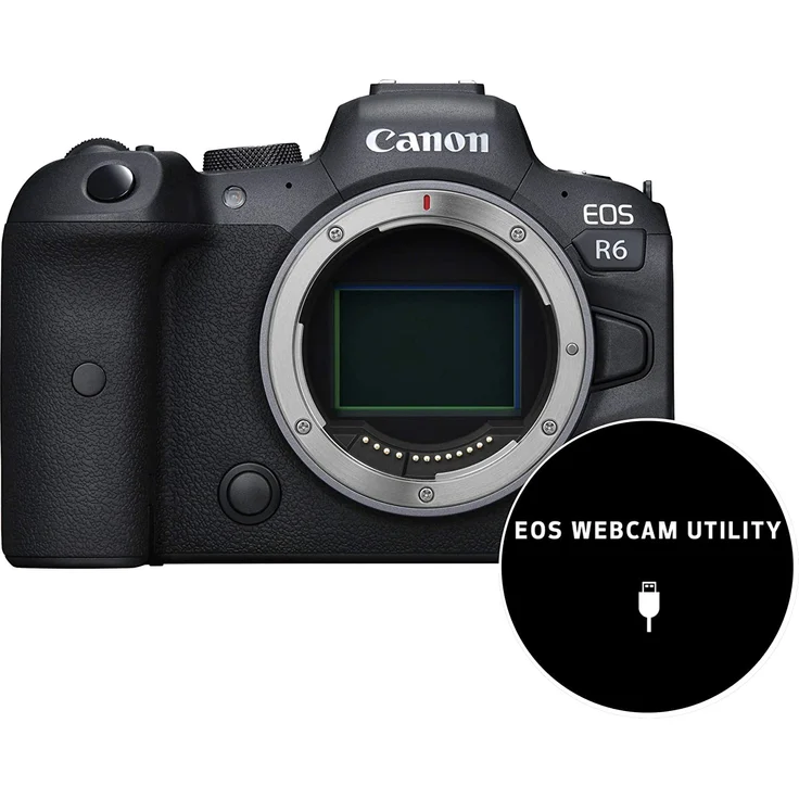 Canon EOS R6 Vollformat Systemkamera - Gehäuse (20,1 MP, 4K UHD, 5 Achsen Bildstabilisator, WLAN, Bluetooth, USB 3.1, Dual Pixel CMOS AF II), schwarz – Bild 2