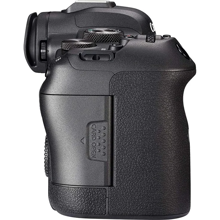 Canon EOS R6 Vollformat Systemkamera - Gehäuse (20,1 MP, 4K UHD, 5 Achsen Bildstabilisator, WLAN, Bluetooth, USB 3.1, Dual Pixel CMOS AF II), schwarz – Bild 4
