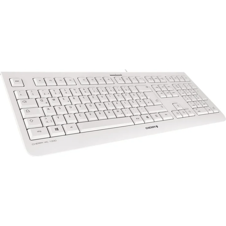 CHERRY KC 1000 - Tastatur - Deutsch QWERTZ - Hellgrau (JK-0800DE-0) – Bild 5