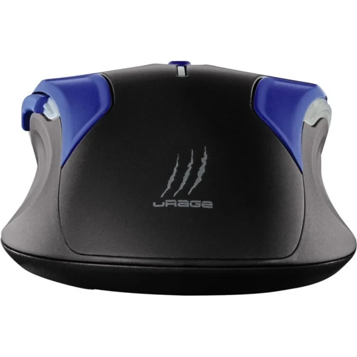 uRage Reaper 3090 Gaming Maus (1GHz, 2m, USB), dpi von 900 - 3500 regelbar, 5 programmierbare Tasten, blaue LEDs, schwarz – Bild 6