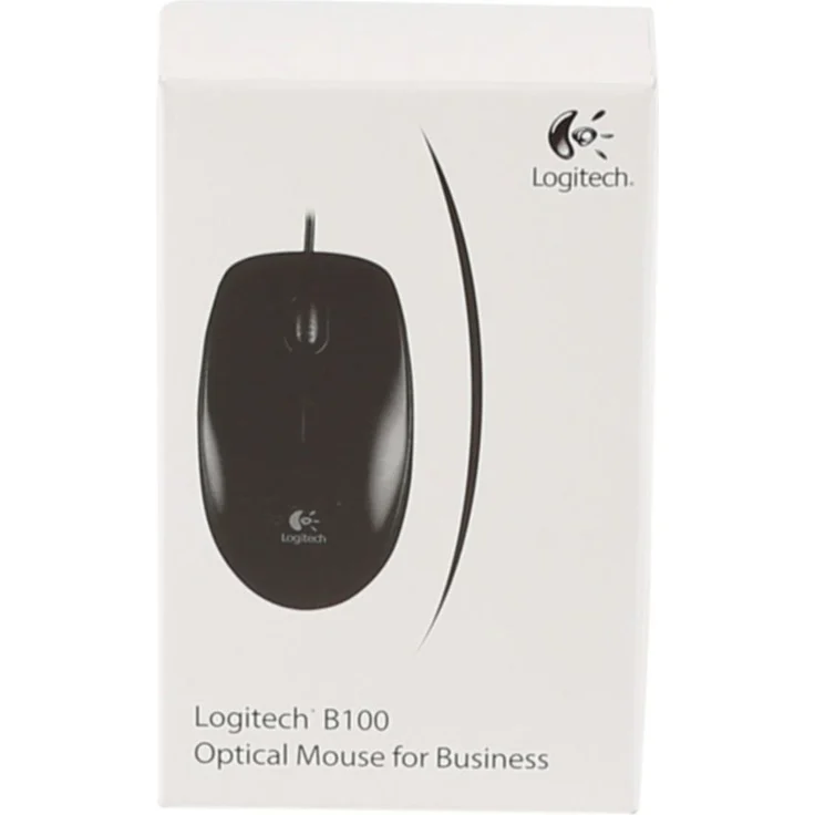 Logitech B100 Optical Mouse Black, USB (910-003357) – Bild 6