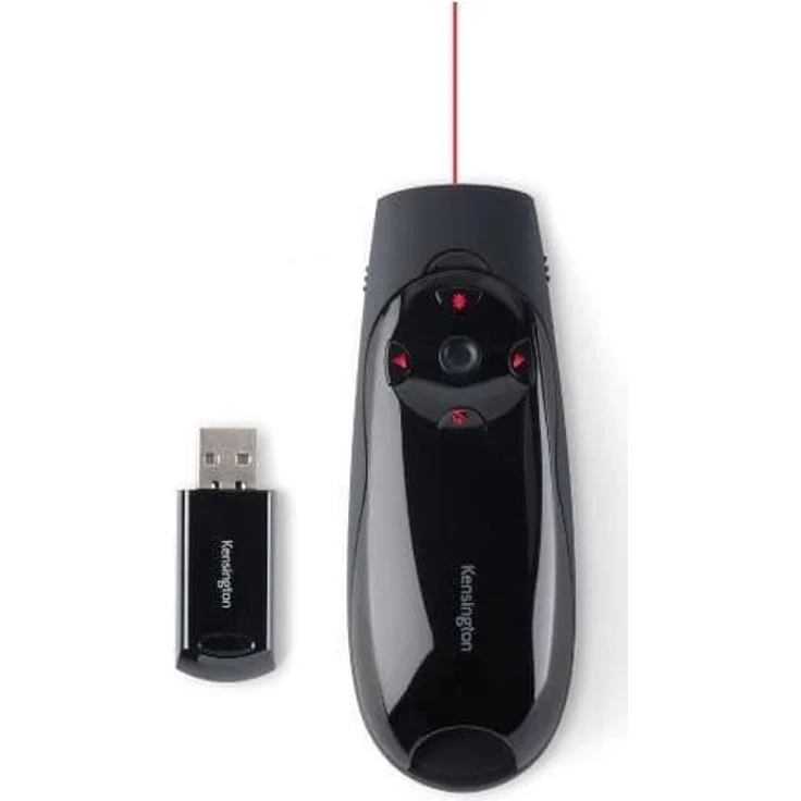 Kensington K72425EU Presenter Expert Red Laser (2,4GHz, 4 Tasten, 50m, USB) mit Cursorsteuerung – Bild 7