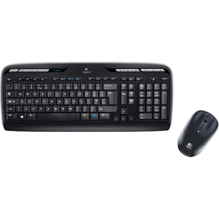 Logitech Wireless Combo MK330 - Tastatur-und-Maus-Set - kabellos - 2.4 GHz - Deutsch QWERTZ - Schwarz (920-003967) – Bild 4