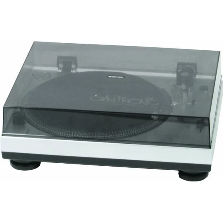Omnitronic BD-1350 Plattenspieler silber | Riemengetriebener DJ-Turntable | inkl. Tonabnehmer – Bild 4