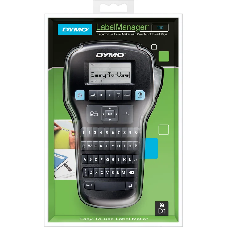 DYMO LabelManager 160 6/9/12 mm D1-Bänder AZERTY – Bild 6