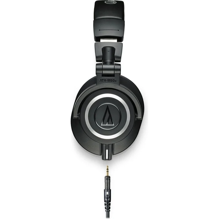 Audio Technica ATH-M50x DJ-Kopfhörer für Studio Over-Ear-Kopfhörer, schwarz – Bild 7