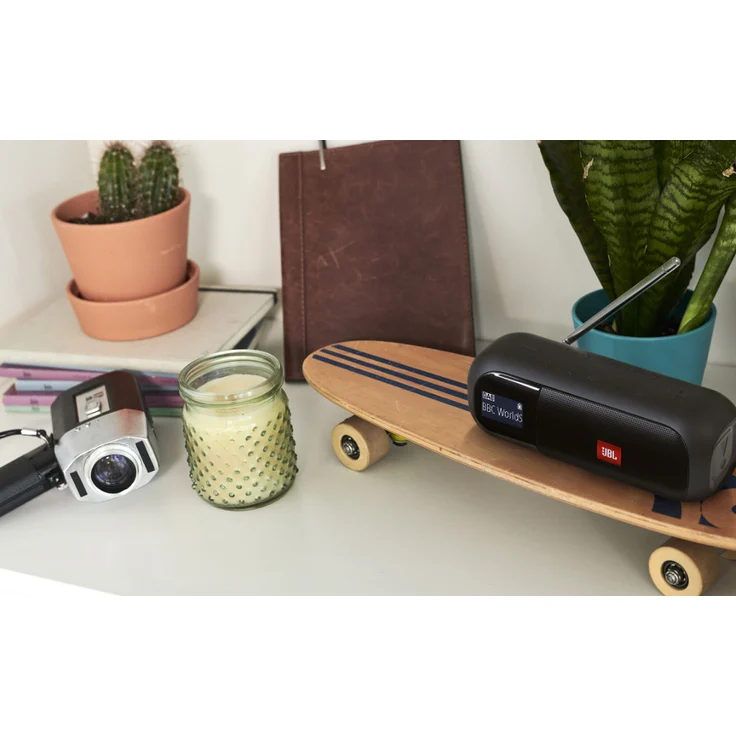 JBL Tuner 2 Tragbares Radio mit Bluetooth, DAB+, UKW, schwarz – Bild 8