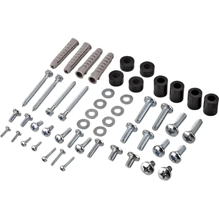 Hama TV-Wandhalterung (neigbar, schwenkbar, vollbeweglich für Fernseher von 32 bis 65 Zoll (81 cm bis 165 cm Bildschirmdiagonale), inkl. Fischer Dübel, VESA bis 400x400, max. 35 kg) schwarz – Bild 6