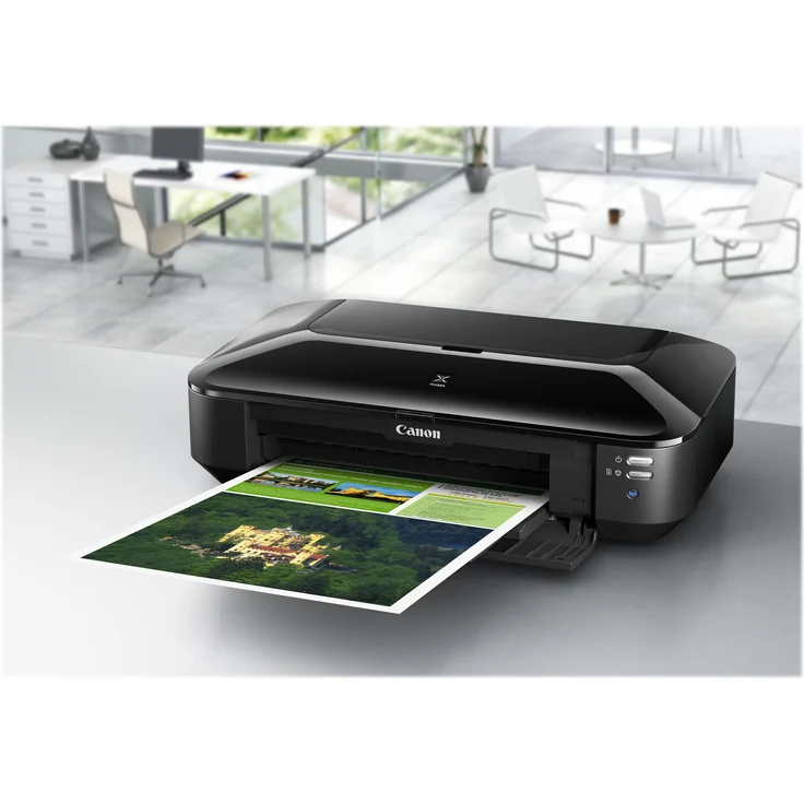 Canon PIXMA iX6850 - Tintenstrahldrucker, Druckgeschwindigkeit (S/min): 14,5 S/W, 10 Farbe, Auflösung: 9600 x 2400 (USB, LAN, WLAN, AirPrint, Mobile Print, Cloud Print) 8747B006 – Bild 5