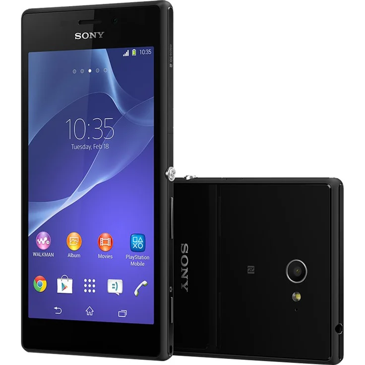 Sony Xperia M2 Smartphone 12,19cm Pixel (4,8 Zoll) TFT-Display, 8GB interner Speicher, 1GB RAM, Android, Schwarz – Bild 4