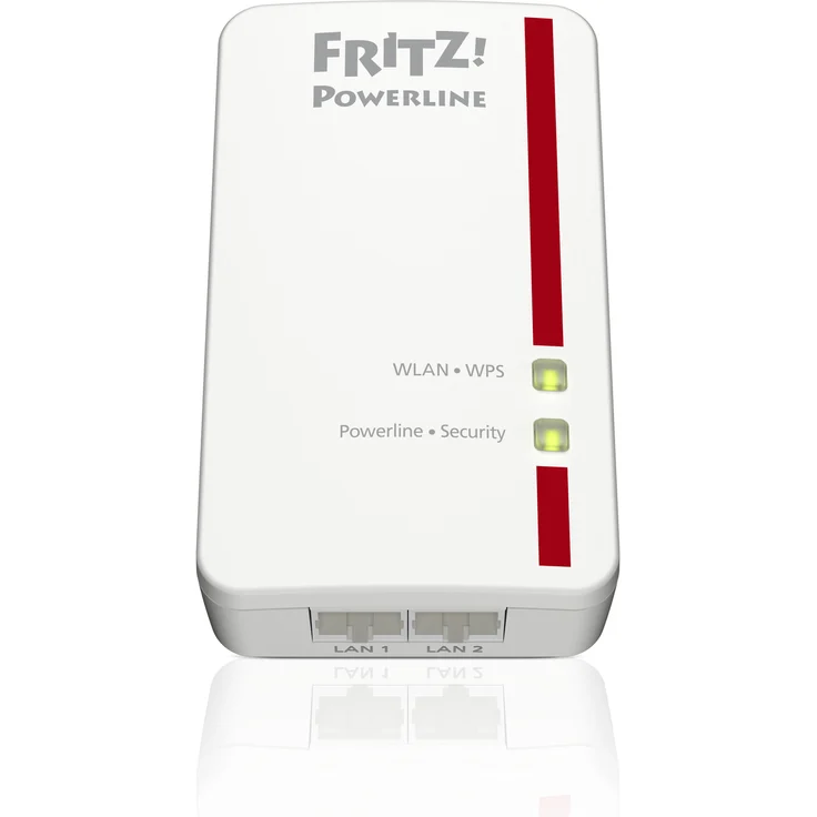 AVM FRITZ!Powerline 540E - 510E WLAN Set (500 MBit-s, WLAN-Access Point, Fast-Ethernet-LAN, internationale Version) – Bild 8