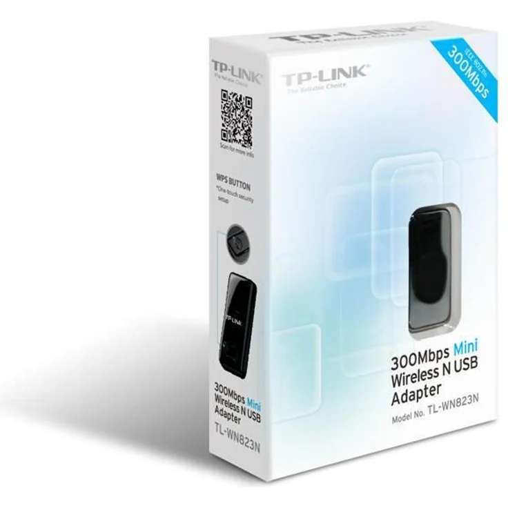 TP-Link TL-WN823N WLAN USB Stick (300Mbit-s 2,4 GHz, Mini Größe Adapter, WPS Taste für einfache Installation, kompatibel zu Windows 10-8.1-8-7-XP, Mac OS, Linux) – Bild 5