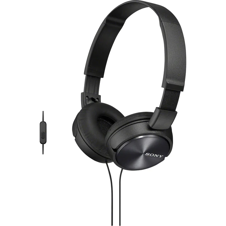 Sony MDR-ZX310W On-Ear-Kopfhörer, schwarz – Bild 4