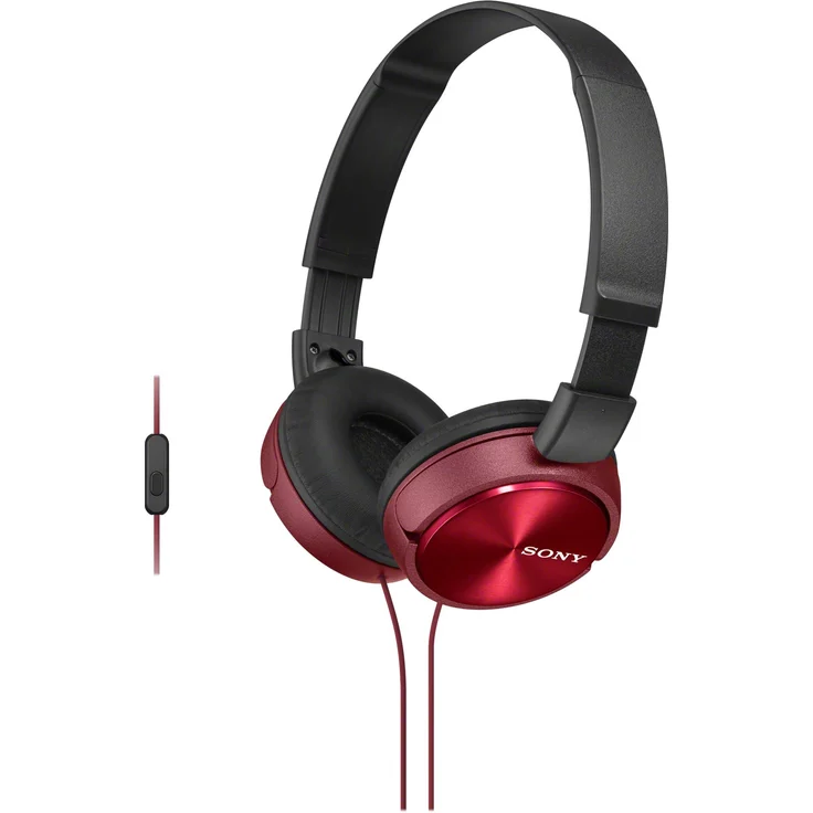 Sony MDRZX310R On-Ear-Kopfhörer, rot – Bild 4