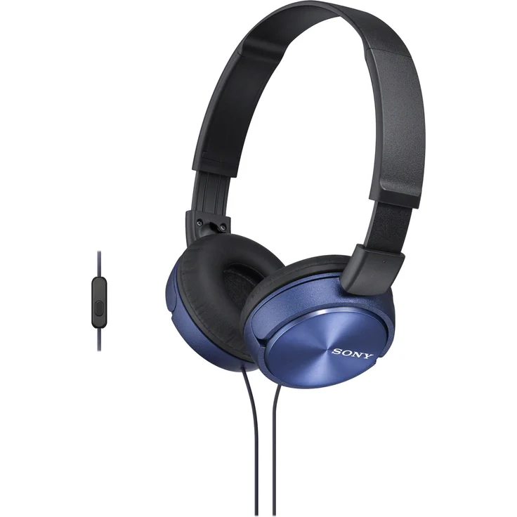 Sony MDR-ZX310L On-Ear-Kopfhörer, blau – Bild 4
