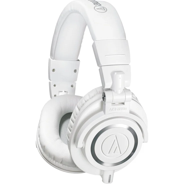 Audio Technica ATH-M50xWH DJ-Kopfhörer für Studio, weiss – Bild 7