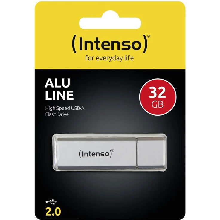 Intenso Alu Line 32 GB USB-Stick USB 2.0 silber – Bild 2