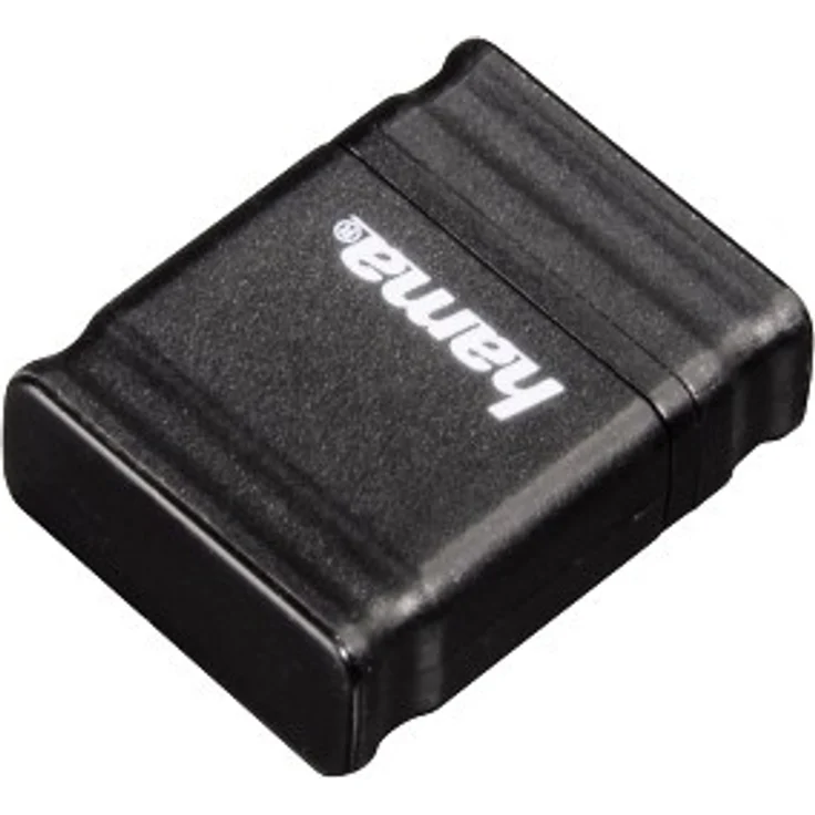 Hama 32GB USB-Stick USB 2.0 Datenstick besonders geeignet für Auto&KFZ Radio, Laptop, Computer, Netbook, Speicherstick (10 MB-s Datentransfer, Memory Stick mit Verschlusskappe, Mini-Format) schwarz – Bild 2