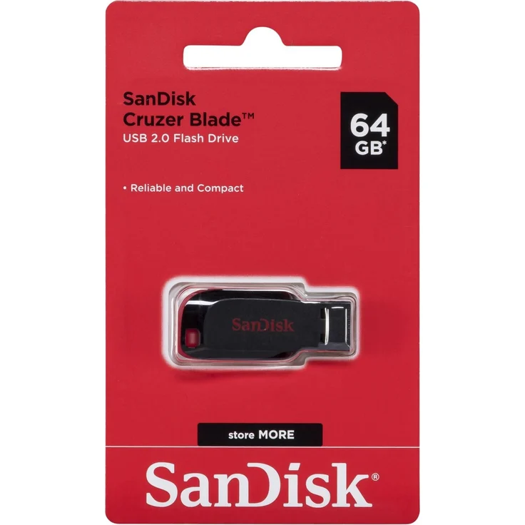 SanDisk 64GB Cruzer Blade USB Flash Drive – Bild 2