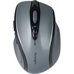 Kensington Profit Maus, Kabellose mittlere optische 5-Tasten Funkmaus mit ergonomischer Form für Rechtshänder, Plug & Play Betrieb, Kompatibel mit Windows & MacOS, Grau, K72423WW