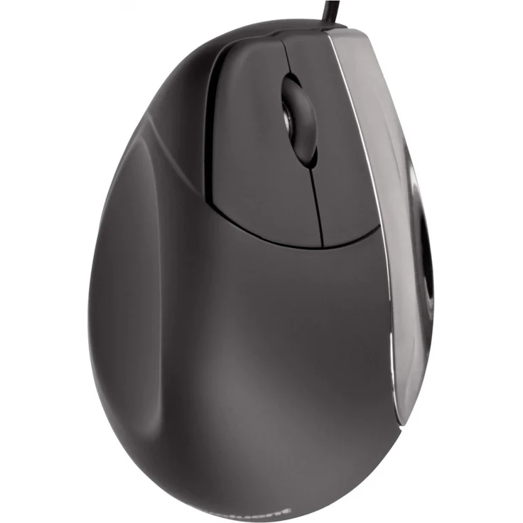 Evoluent ergonomische Rechte Hand Vertical Maus (2600dpi, USB) Silber-schwarz – Bild 2